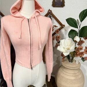 Edikted Light Pink Knit Sweater